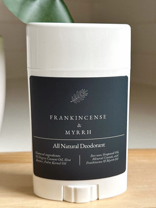 Frankincense & Myrrh Deodorant - Stick 4 oz